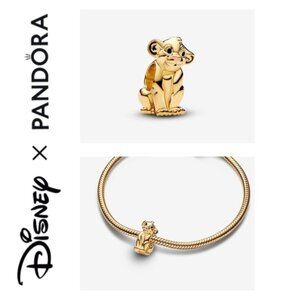 🐘🐘 14K Gold Plated Sterling Silver Simba Charm